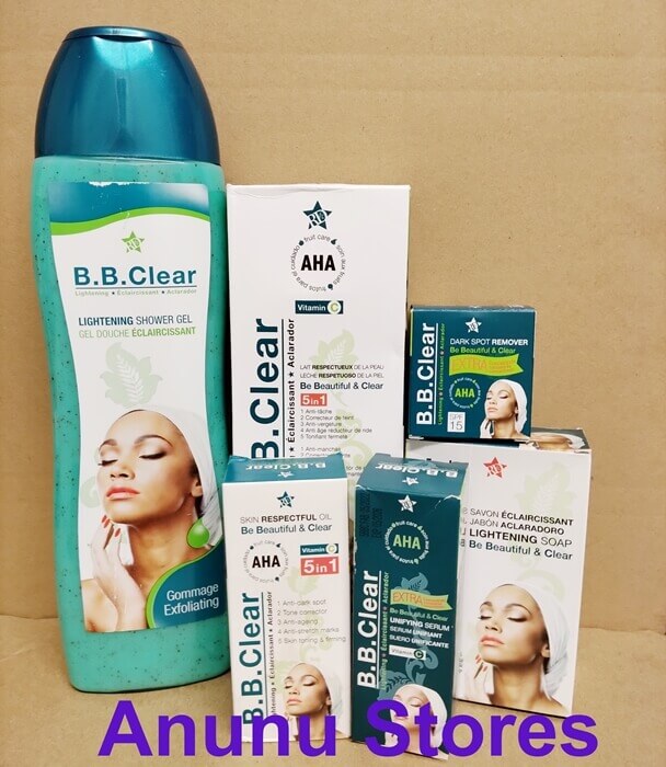 B.B. Clear Skin Lightening Products